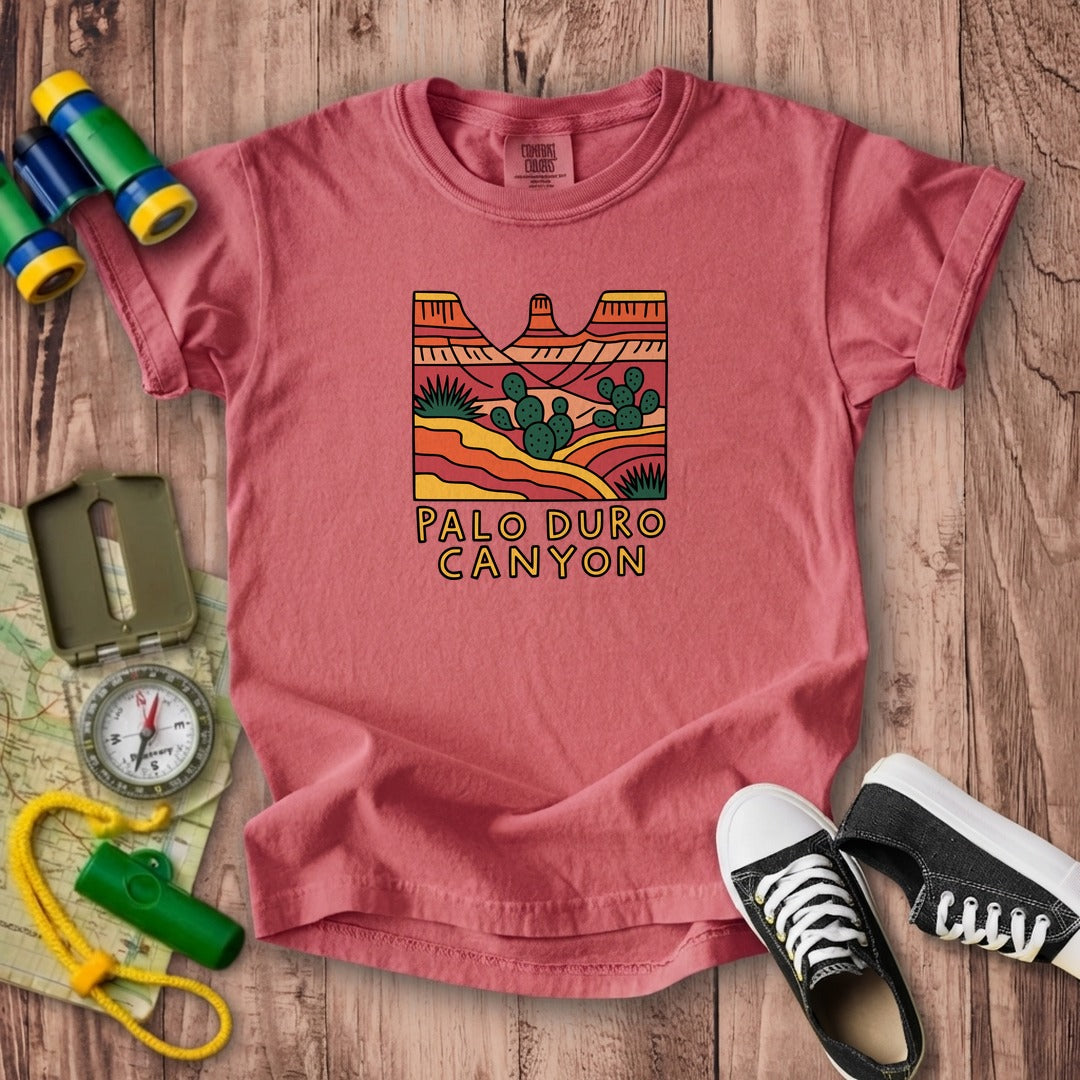 Palo Duro Canyon State Park Kids Cotton T-Shirt