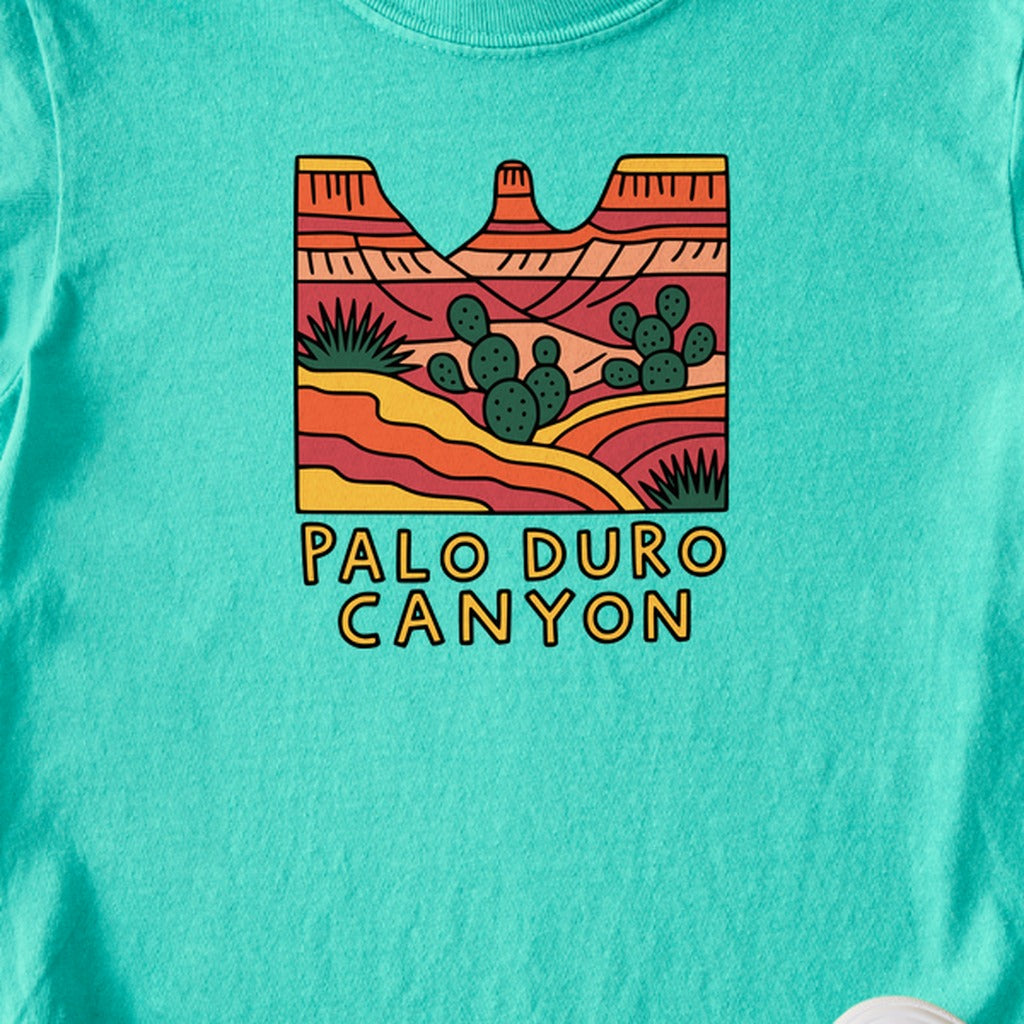 Palo Duro Canyon State Park Kids Cotton T-Shirt