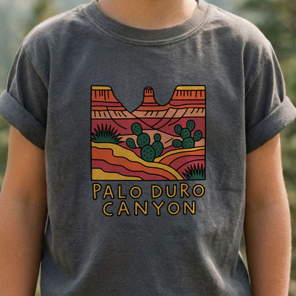 Palo Duro Canyon State Park Kids Cotton T-Shirt