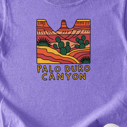 Palo Duro Canyon State Park Kids Cotton T-Shirt