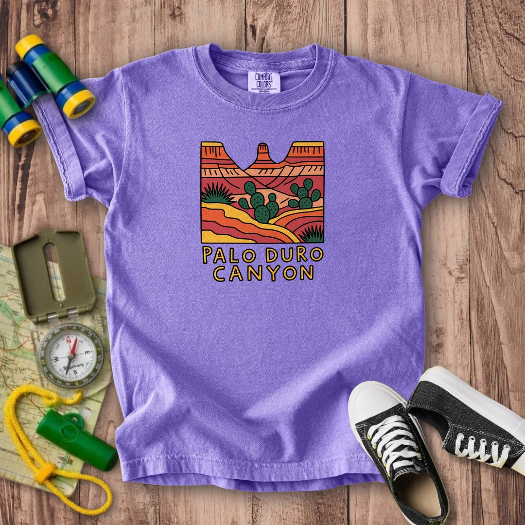 Palo Duro Canyon State Park Kids Cotton T-Shirt