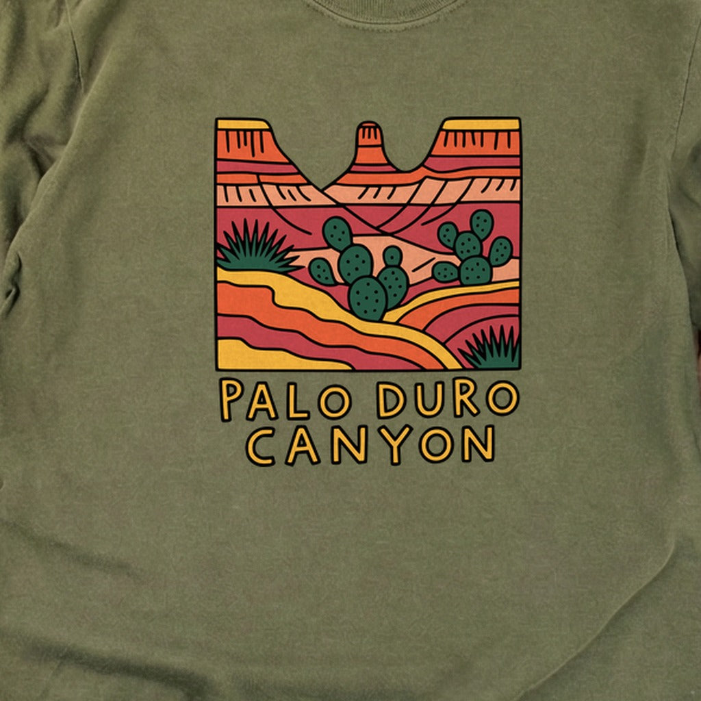 Palo Duro Canyon State Park Cotton Long Sleeve