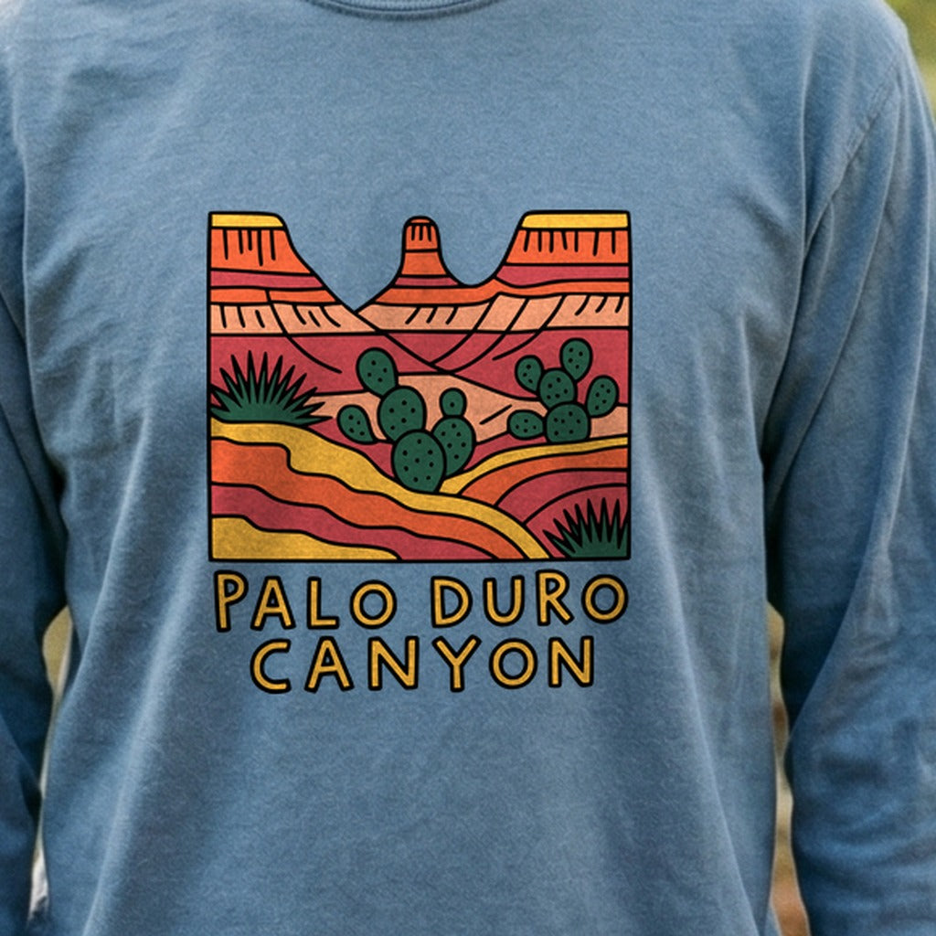 Palo Duro Canyon State Park Cotton Long Sleeve