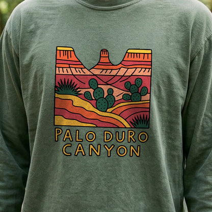 Palo Duro Canyon State Park Cotton Long Sleeve