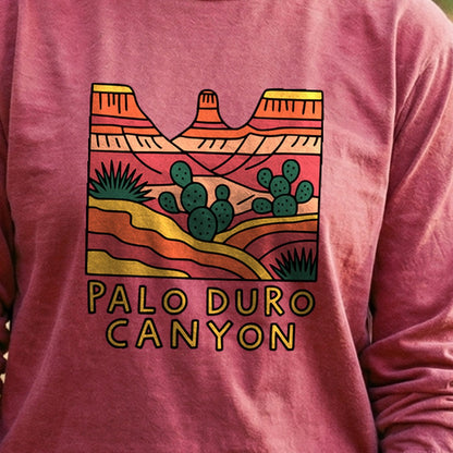 Palo Duro Canyon State Park Cotton Long Sleeve