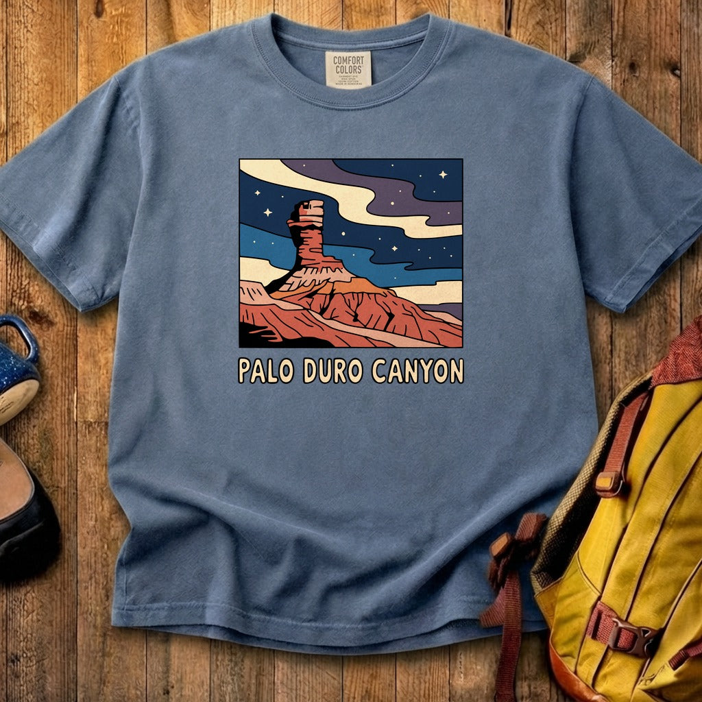 Palo Duro at Night Cotton T-Shirt