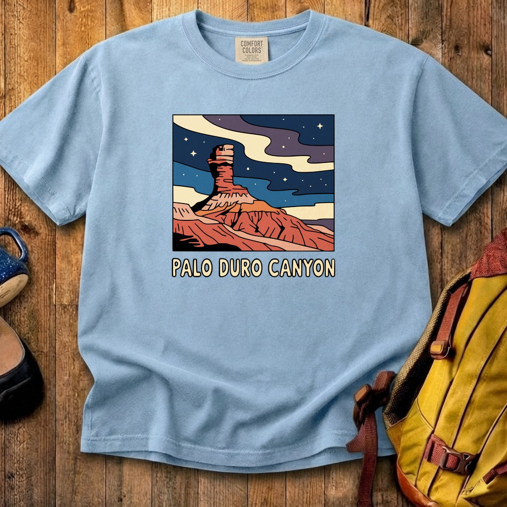 Palo Duro at Night Cotton T-Shirt