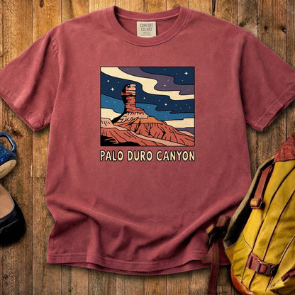 Palo Duro at Night Cotton T-Shirt