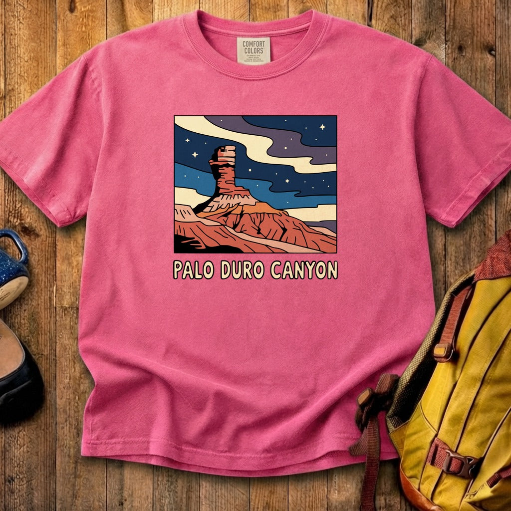 Palo Duro at Night Cotton T-Shirt