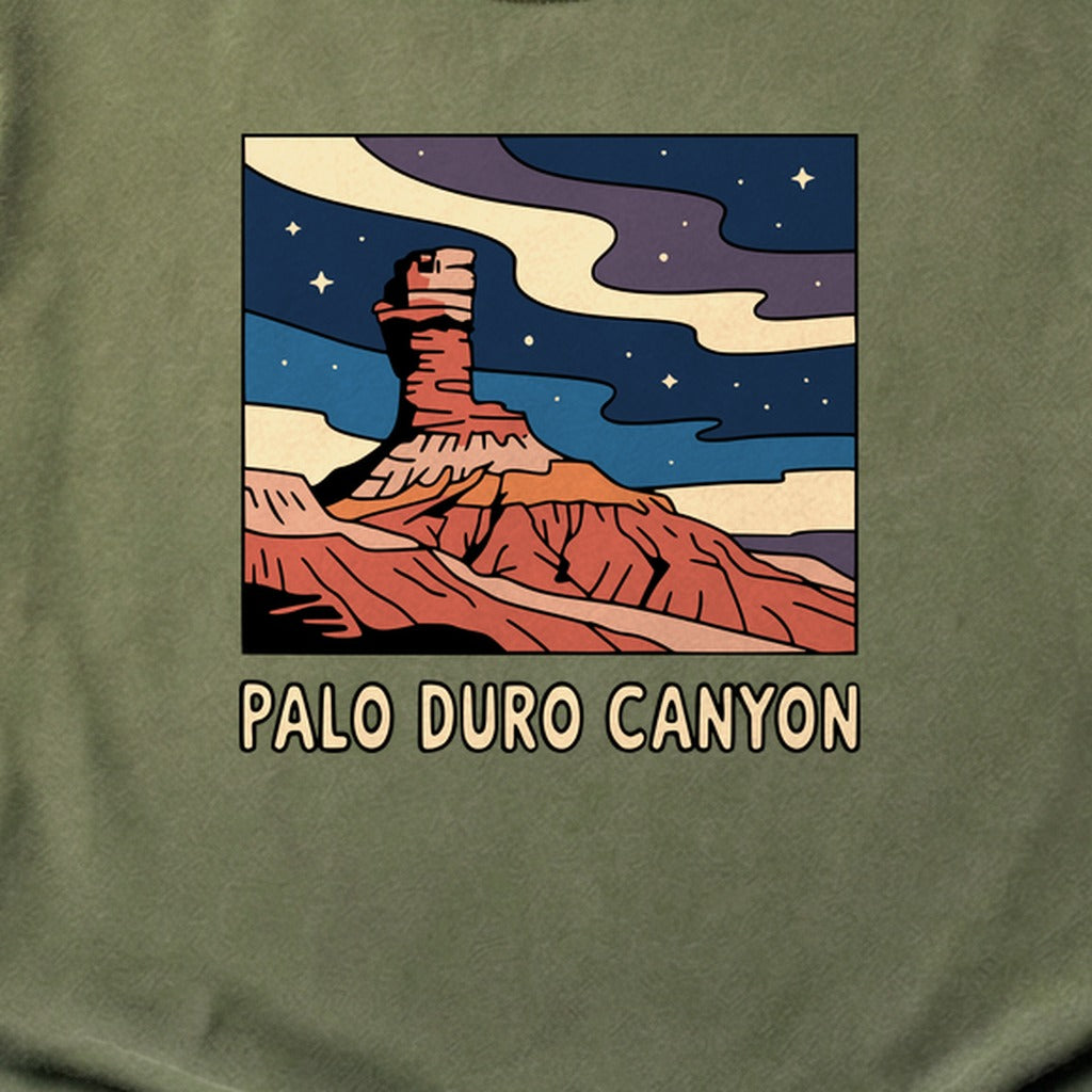 Palo Duro at Night Cotton T-Shirt