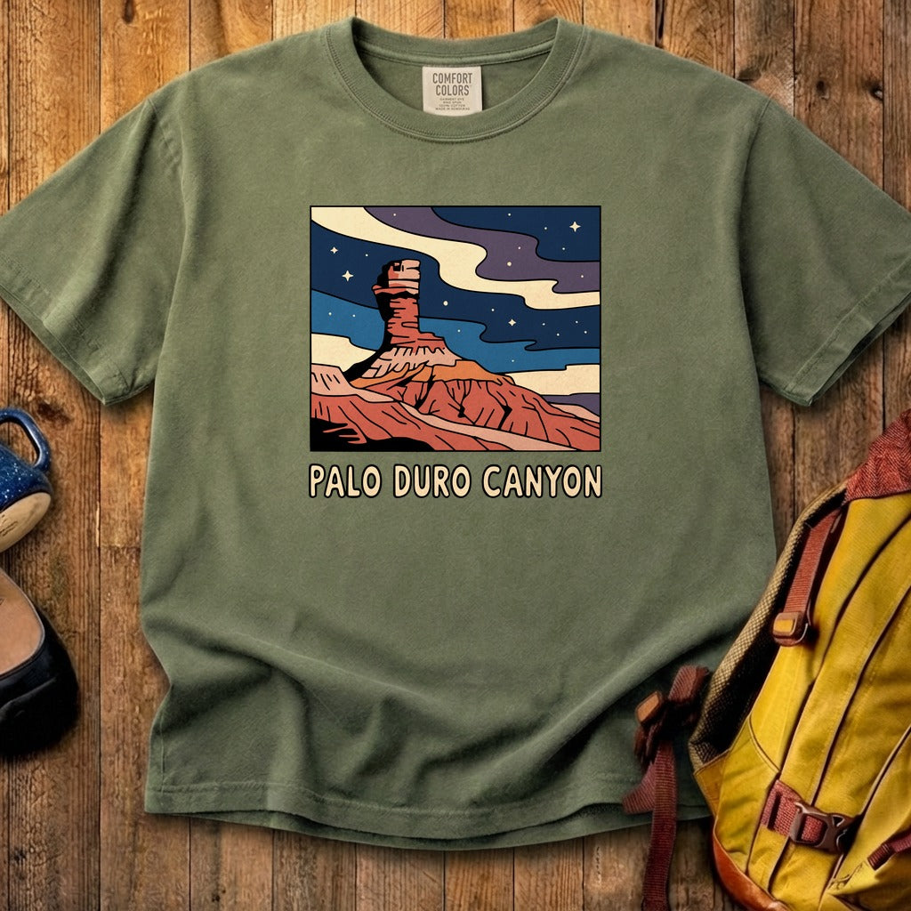 Palo Duro at Night Cotton T-Shirt
