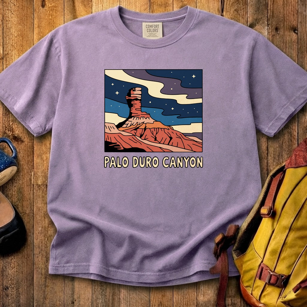 Palo Duro at Night Cotton T-Shirt