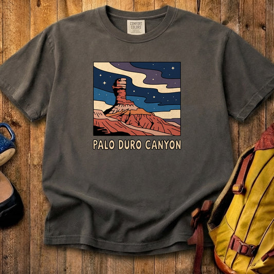 Palo Duro at Night Cotton T-Shirt