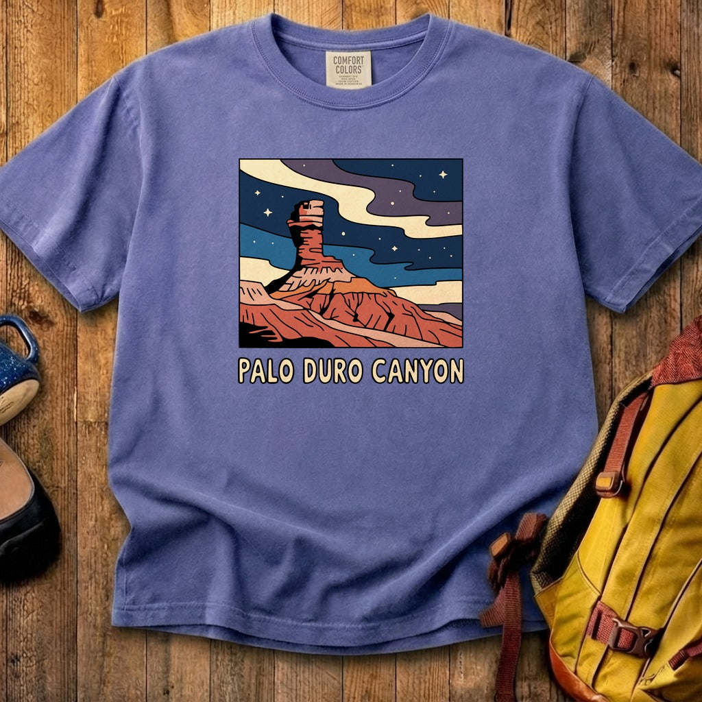 Palo Duro at Night Cotton T-Shirt
