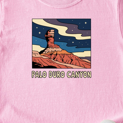 Palo Duro at Night Kids Cotton T-Shirt