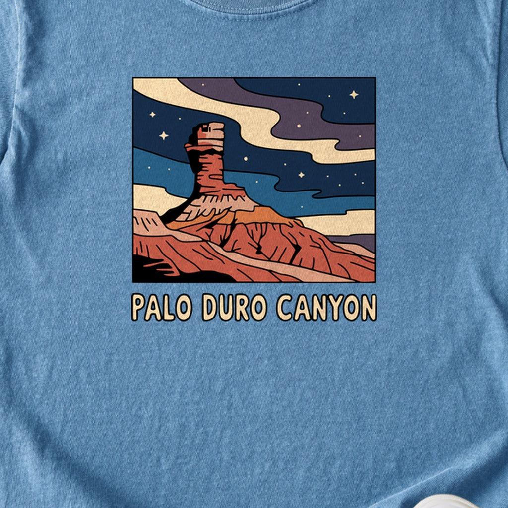 Palo Duro at Night Kids Cotton T-Shirt