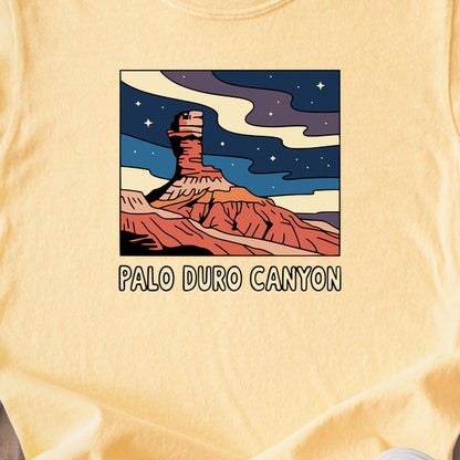 Palo Duro at Night Kids Cotton T-Shirt