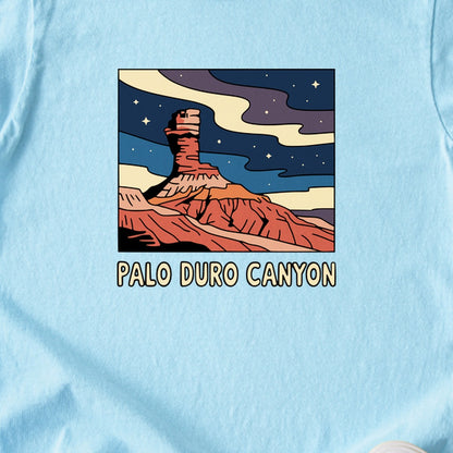 Palo Duro at Night Kids Cotton T-Shirt