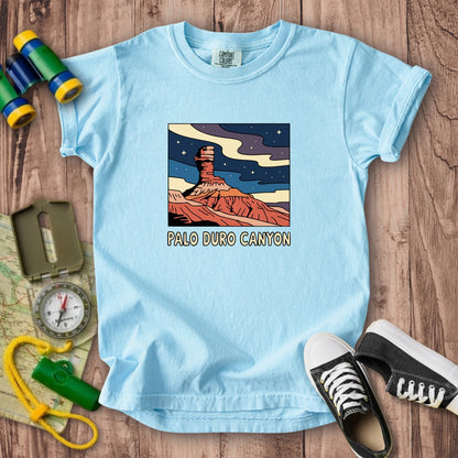 Palo Duro at Night Kids Cotton T-Shirt