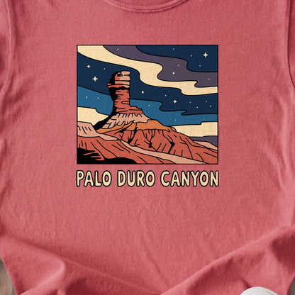 Palo Duro at Night Kids Cotton T-Shirt