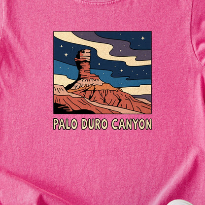 Palo Duro at Night Kids Cotton T-Shirt