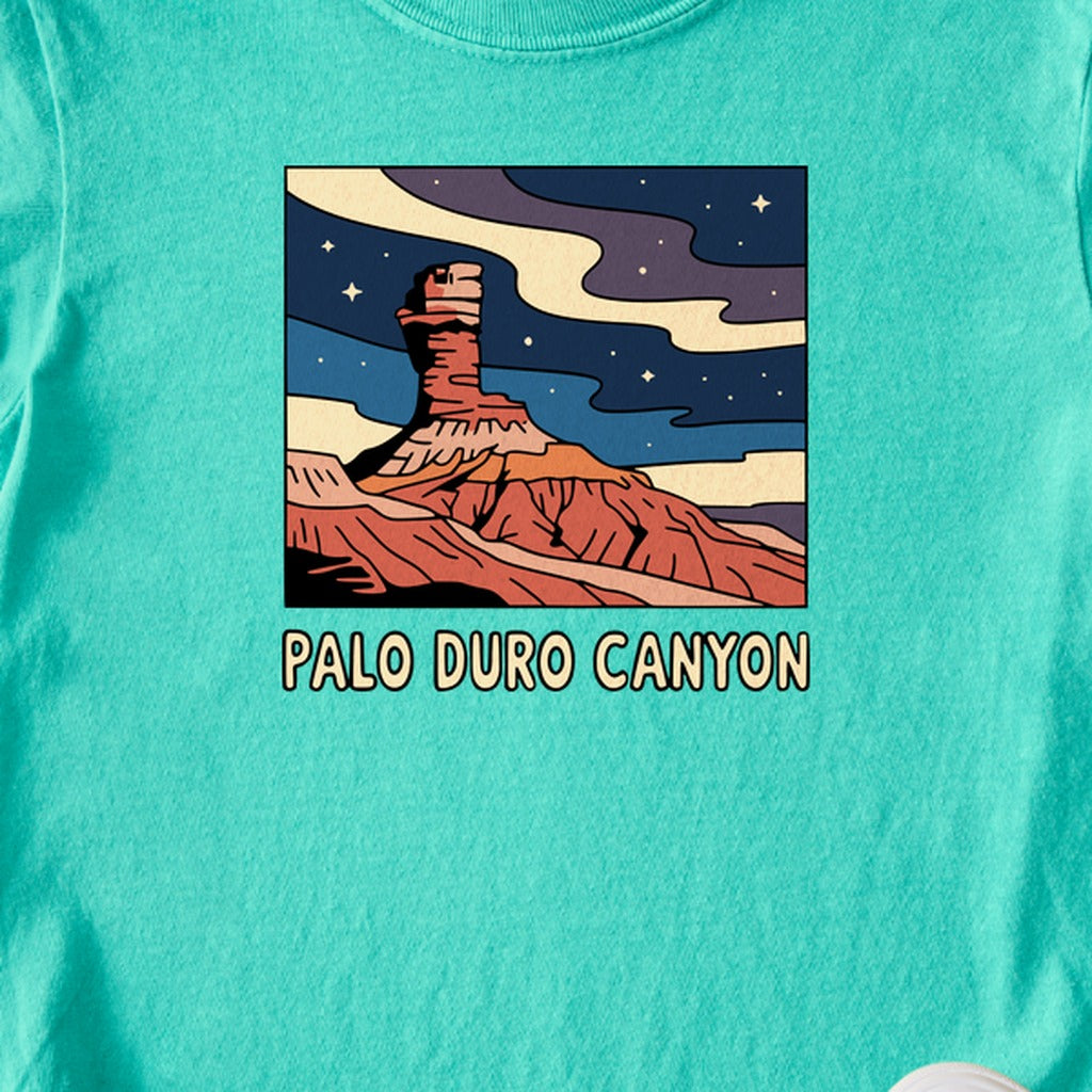 Palo Duro at Night Kids Cotton T-Shirt