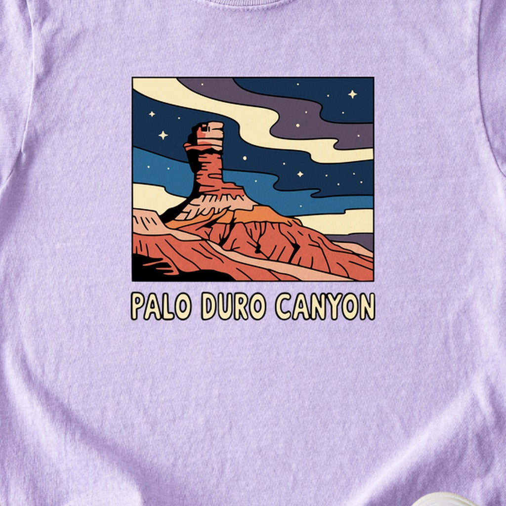 Palo Duro at Night Kids Cotton T-Shirt