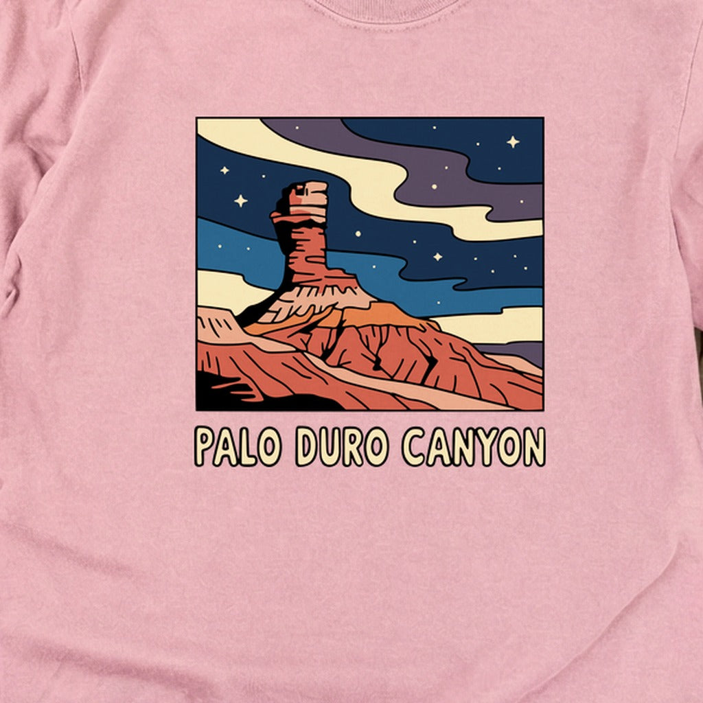 Palo Duro at Night Cotton Long Sleeve