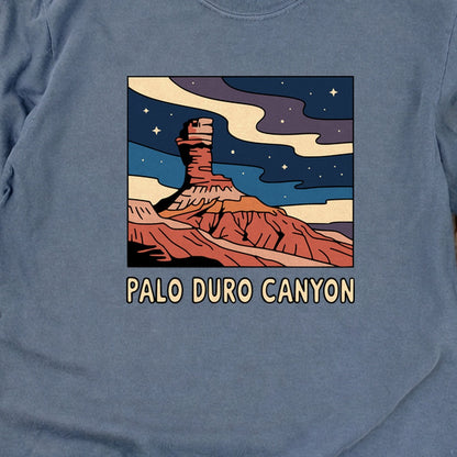 Palo Duro at Night Cotton Long Sleeve