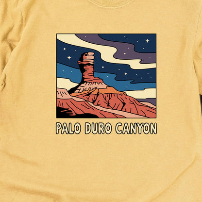 Palo Duro at Night Cotton Long Sleeve