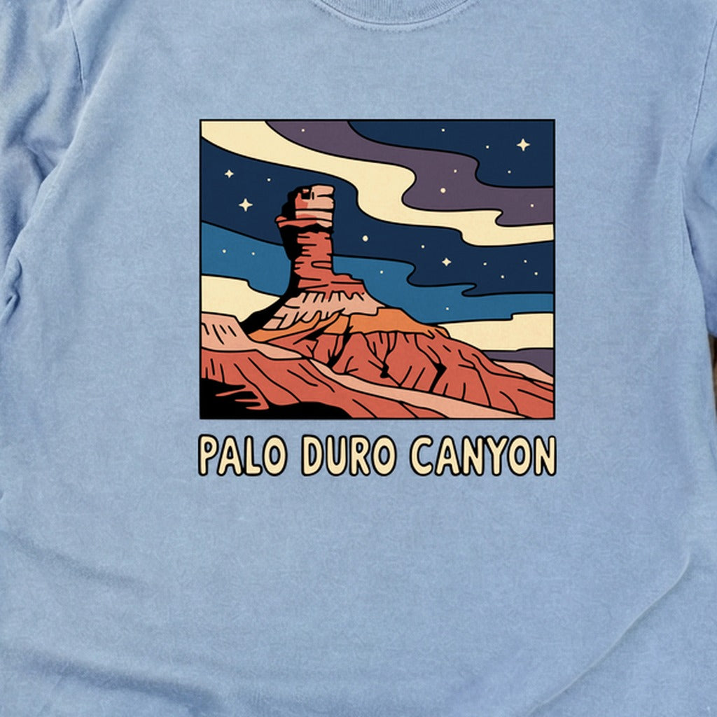 Palo Duro at Night Cotton Long Sleeve