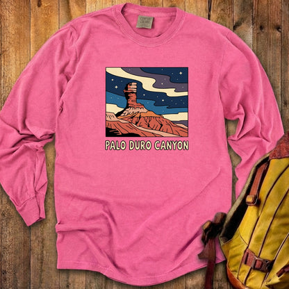 Palo Duro at Night Cotton Long Sleeve