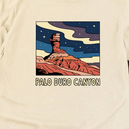 Palo Duro at Night Cotton Long Sleeve