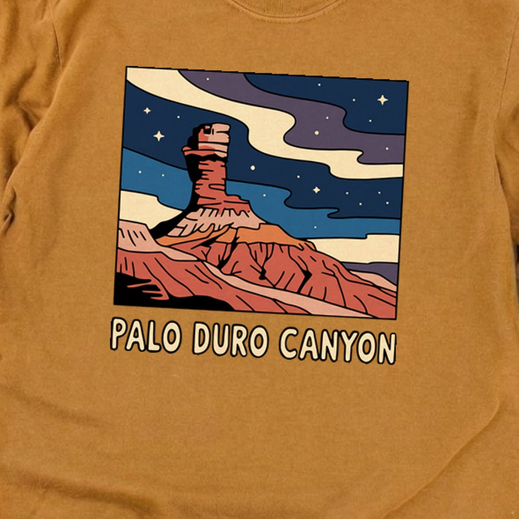 Palo Duro at Night Cotton Long Sleeve