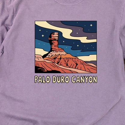 Palo Duro at Night Cotton Long Sleeve