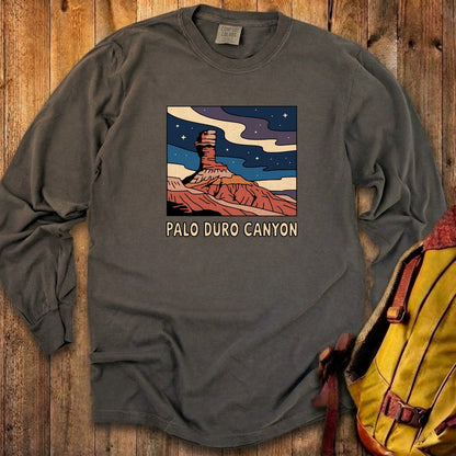 Palo Duro at Night Cotton Long Sleeve