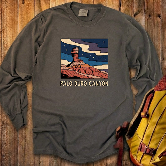 Palo Duro at Night Cotton Long Sleeve
