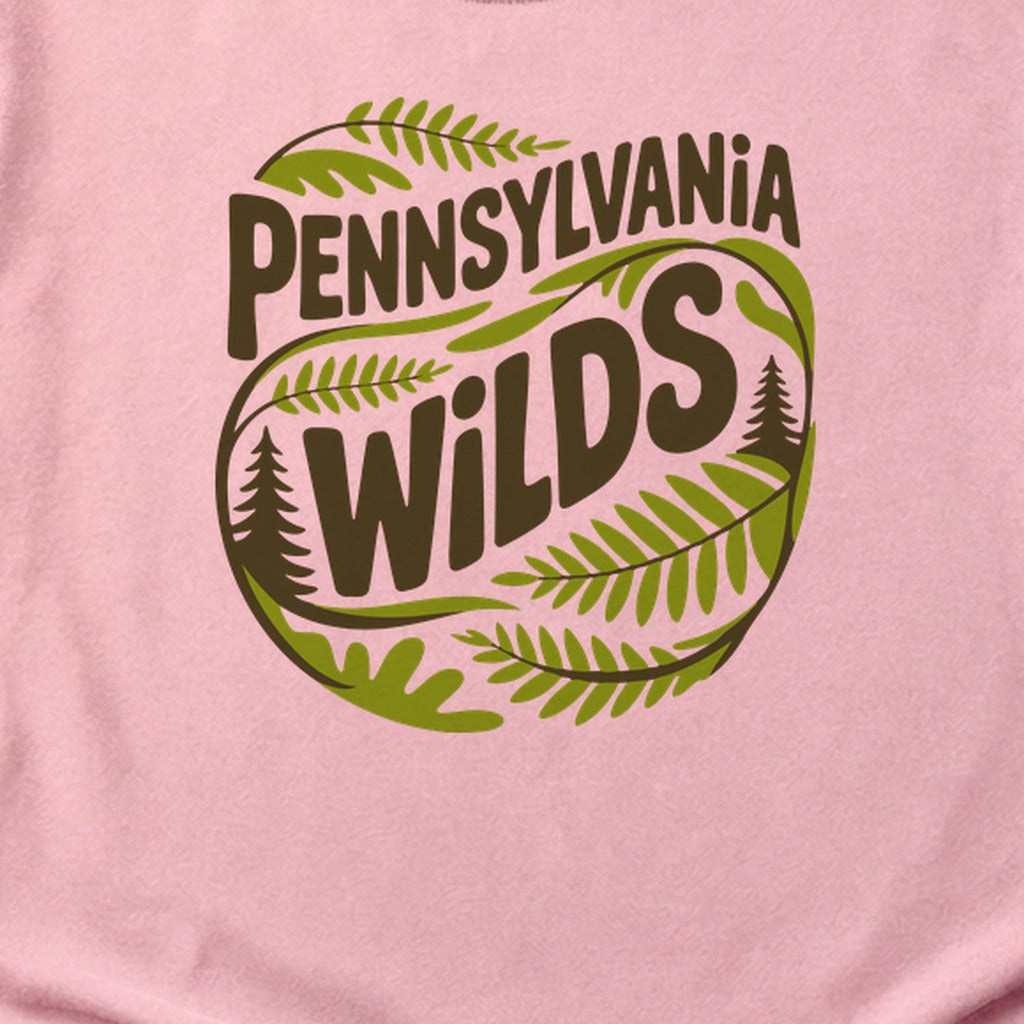 Pennsylvania Wilds Ferns Cotton T-Shirt