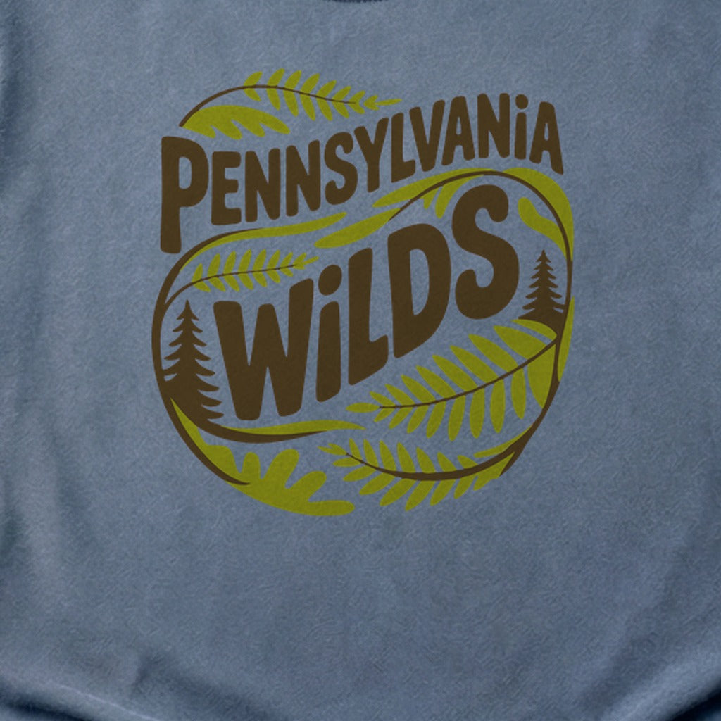 Pennsylvania Wilds Ferns Cotton T-Shirt