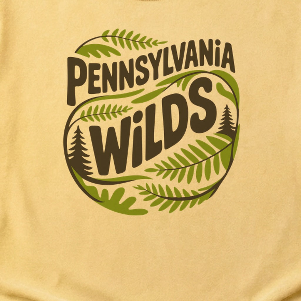 Pennsylvania Wilds Ferns Cotton T-Shirt
