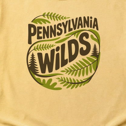 Pennsylvania Wilds Ferns Cotton T-Shirt