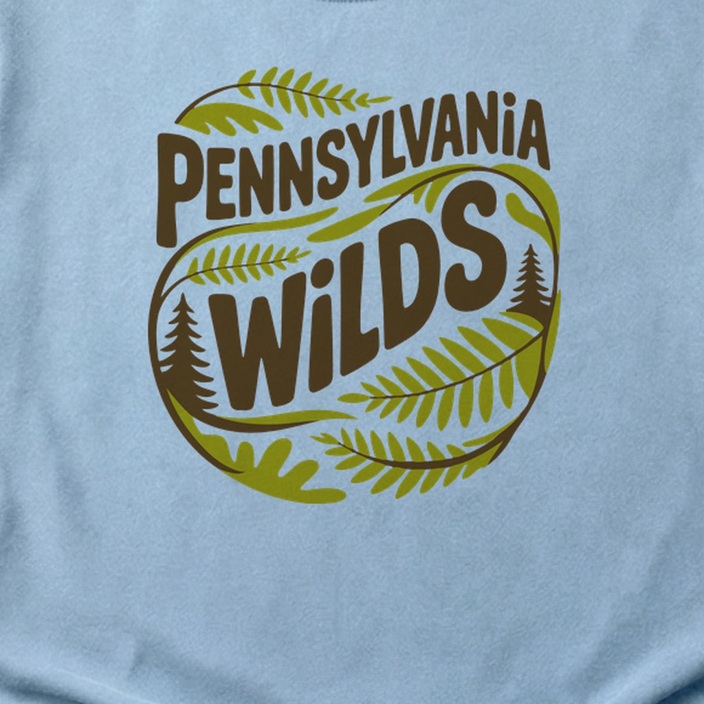 Pennsylvania Wilds Ferns Cotton T-Shirt