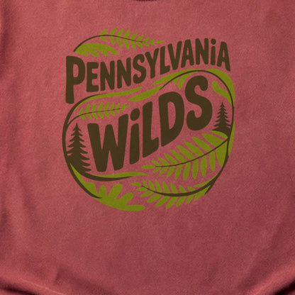 Pennsylvania Wilds Ferns Cotton T-Shirt