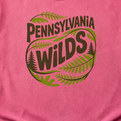Pennsylvania Wilds Ferns Cotton T-Shirt