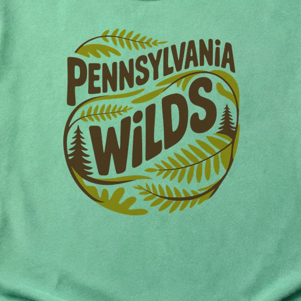 Pennsylvania Wilds Ferns Cotton T-Shirt