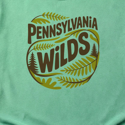 Pennsylvania Wilds Ferns Cotton T-Shirt