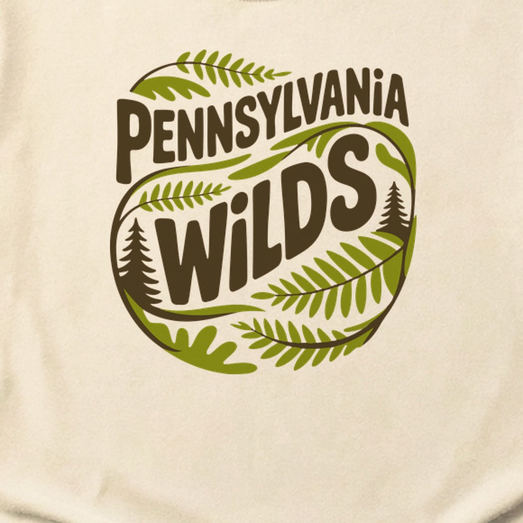 Pennsylvania Wilds Ferns Cotton T-Shirt