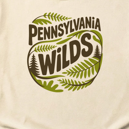 Pennsylvania Wilds Ferns Cotton T-Shirt