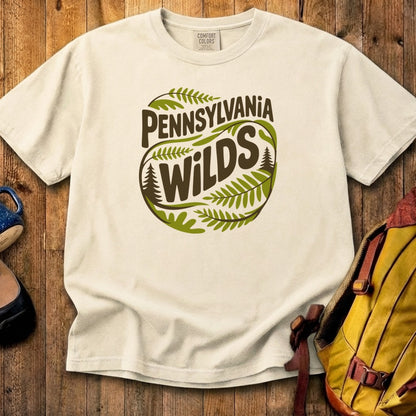 Pennsylvania Wilds Ferns Cotton T-Shirt