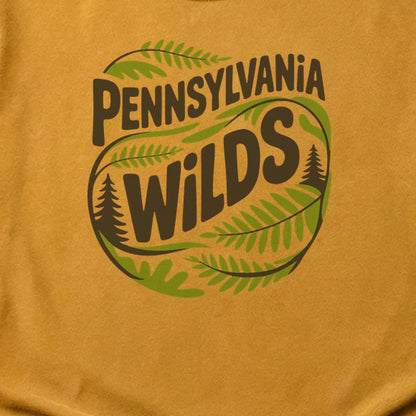 Pennsylvania Wilds Ferns Cotton T-Shirt